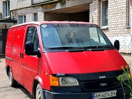Форд Транзит 1995 в Житомире на Automoto.ua Красный Форд Транзит, объемом двигателя 2.5 л и пробегом 200 тыс. км за 1350 $, фото 1 на Automoto.ua