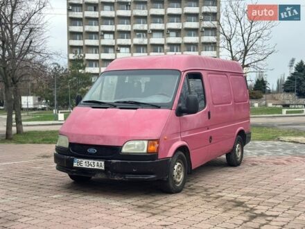 Красный Форд Транзит, объемом двигателя 2.5 л и пробегом 300 тыс. км за 2999 $, фото 1 на Automoto.ua