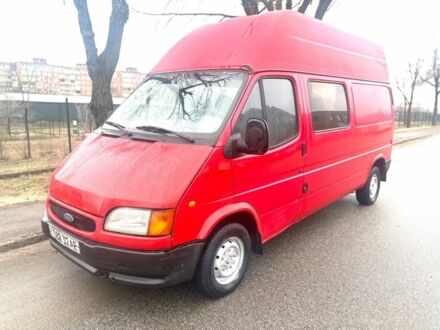 Красный Форд Транзит, объемом двигателя 2.5 л и пробегом 380 тыс. км за 2750 $, фото 1 на Automoto.ua