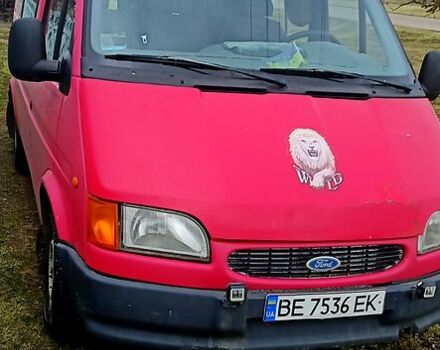 Красный Форд Транзит, объемом двигателя 2.5 л и пробегом 0 тыс. км за 4000 $, фото 1 на Automoto.ua