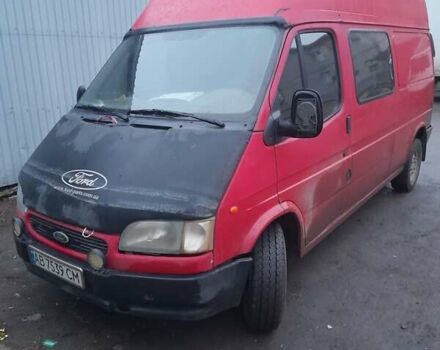 Красный Форд Транзит, объемом двигателя 2.5 л и пробегом 5 тыс. км за 2600 $, фото 1 на Automoto.ua