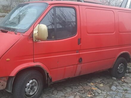 Красный Форд Транзит, объемом двигателя 2.5 л и пробегом 500 тыс. км за 1200 $, фото 1 на Automoto.ua