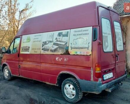Красный Форд Транзит, объемом двигателя 2.5 л и пробегом 505 тыс. км за 2424 $, фото 1 на Automoto.ua
