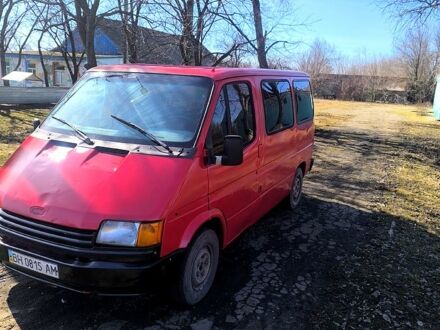 Червоний Форд Транзит, об'ємом двигуна 2.5 л та пробігом 256 тис. км за 1700 $, фото 1 на Automoto.ua