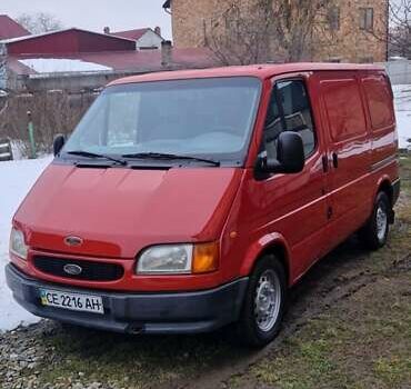 Красный Форд Транзит, объемом двигателя 2.5 л и пробегом 375 тыс. км за 2790 $, фото 1 на Automoto.ua
