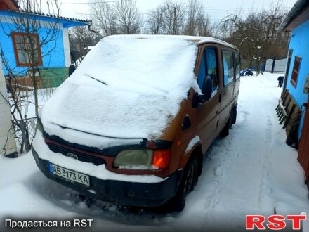 Красный Форд Транзит, объемом двигателя 2.5 л и пробегом 535 тыс. км за 2000 $, фото 1 на Automoto.ua