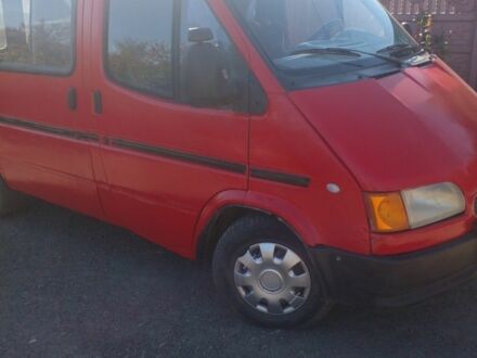 Червоний Форд Транзит, об'ємом двигуна 2.5 л та пробігом 320 тис. км за 1700 $, фото 1 на Automoto.ua
