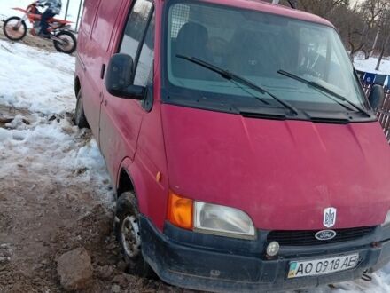 Червоний Форд Транзит, об'ємом двигуна 2 л та пробігом 320 тис. км за 1650 $, фото 1 на Automoto.ua