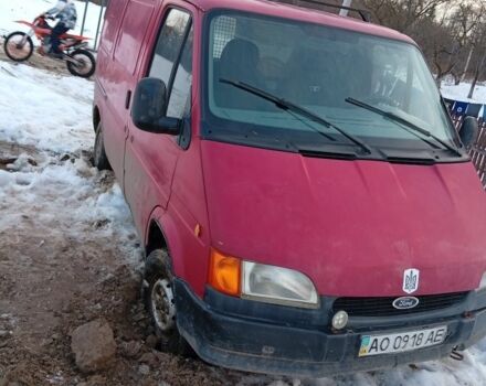 Червоний Форд Транзит, об'ємом двигуна 2 л та пробігом 320 тис. км за 1650 $, фото 1 на Automoto.ua