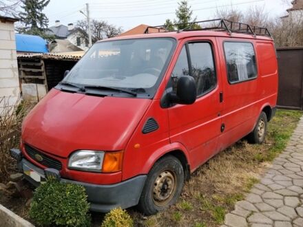 Красный Форд Транзит, объемом двигателя 2.5 л и пробегом 3 тыс. км за 800 $, фото 1 на Automoto.ua