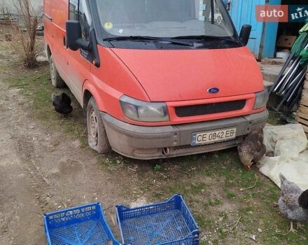 Красный Форд Транзит, объемом двигателя 2 л и пробегом 500 тыс. км за 3200 $, фото 1 на Automoto.ua
