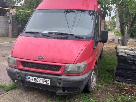 Червоний Форд Транзит, об'ємом двигуна 2 л та пробігом 400 тис. км за 3500 $, фото 1 на Automoto.ua