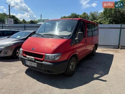 Червоний Форд Транзит, об'ємом двигуна 2 л та пробігом 275 тис. км за 4500 $, фото 1 на Automoto.ua