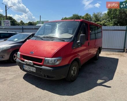 Червоний Форд Транзит, об'ємом двигуна 2 л та пробігом 275 тис. км за 4500 $, фото 1 на Automoto.ua