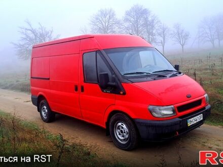 Червоний Форд Транзит, об'ємом двигуна 2 л та пробігом 350 тис. км за 4500 $, фото 1 на Automoto.ua
