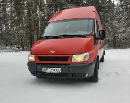 Красный Форд Транзит, объемом двигателя 2 л и пробегом 467 тыс. км за 3100 $, фото 1 на Automoto.ua