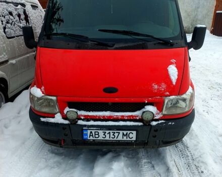 Красный Форд Транзит, объемом двигателя 2 л и пробегом 358 тыс. км за 4600 $, фото 1 на Automoto.ua