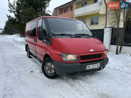 Червоний Форд Транзит, об'ємом двигуна 2 л та пробігом 373 тис. км за 3899 $, фото 1 на Automoto.ua