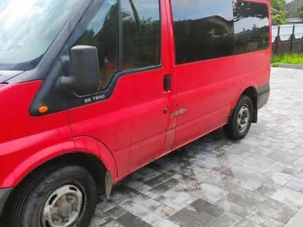 Червоний Форд Транзит, об'ємом двигуна 2 л та пробігом 375 тис. км за 5200 $, фото 1 на Automoto.ua