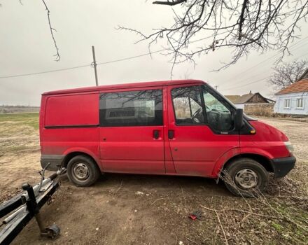 Красный Форд Транзит, объемом двигателя 2 л и пробегом 400 тыс. км за 3000 $, фото 1 на Automoto.ua