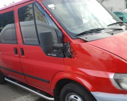 Червоний Форд Транзит, об'ємом двигуна 2 л та пробігом 290 тис. км за 3494 $, фото 1 на Automoto.ua
