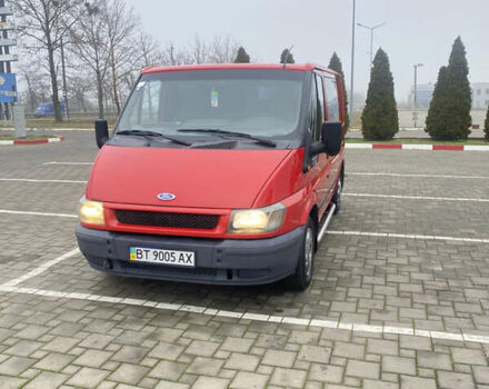 Красный Форд Транзит, объемом двигателя 2 л и пробегом 270 тыс. км за 5799 $, фото 1 на Automoto.ua