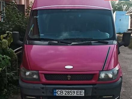 Червоний Форд Транзит, об'ємом двигуна 2 л та пробігом 500 тис. км за 4000 $, фото 1 на Automoto.ua