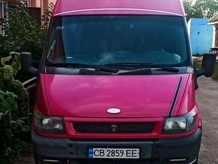 Красный Форд Транзит, объемом двигателя 2 л и пробегом 500 тыс. км за 4000 $, фото 1 на Automoto.ua