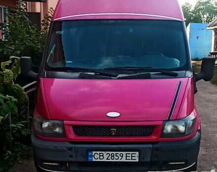 Красный Форд Транзит, объемом двигателя 2 л и пробегом 500 тыс. км за 4000 $, фото 1 на Automoto.ua