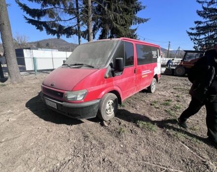 Червоний Форд Транзит, об'ємом двигуна 2 л та пробігом 310 тис. км за 3250 $, фото 1 на Automoto.ua