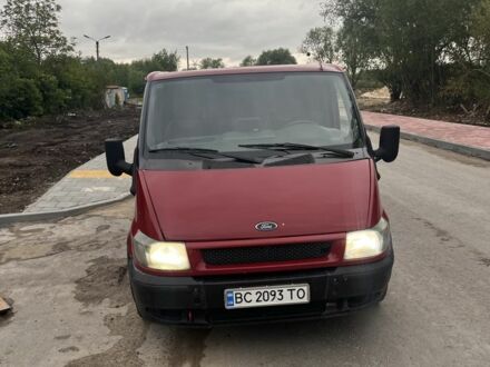 Червоний Форд Транзит, об'ємом двигуна 2 л та пробігом 175 тис. км за 5000 $, фото 1 на Automoto.ua