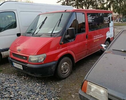 Червоний Форд Транзит, об'ємом двигуна 2 л та пробігом 300 тис. км за 3700 $, фото 1 на Automoto.ua