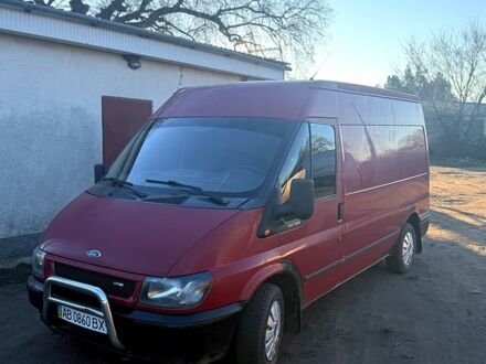 Червоний Форд Транзит, об'ємом двигуна 2 л та пробігом 390 тис. км за 5400 $, фото 1 на Automoto.ua