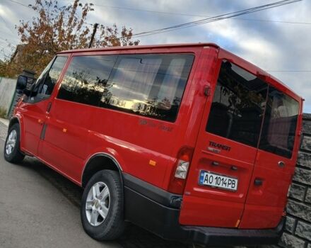 Червоний Форд Транзит, об'ємом двигуна 2.2 л та пробігом 220 тис. км за 5500 $, фото 1 на Automoto.ua