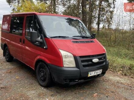 Красный Форд Транзит, объемом двигателя 2.2 л и пробегом 351 тыс. км за 6000 $, фото 1 на Automoto.ua