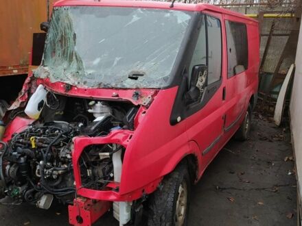 Красный Форд Транзит, объемом двигателя 2.2 л и пробегом 300 тыс. км за 1000 $, фото 1 на Automoto.ua