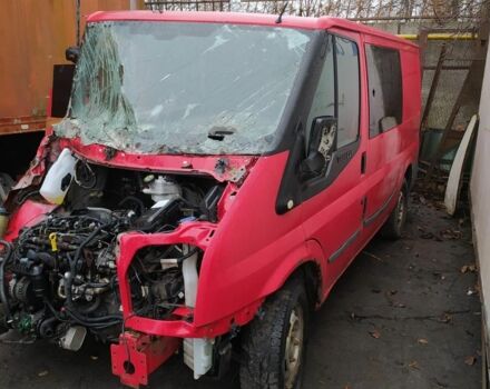 Красный Форд Транзит, объемом двигателя 2.2 л и пробегом 300 тыс. км за 1000 $, фото 1 на Automoto.ua