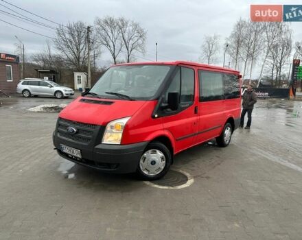 Красный Форд Транзит, объемом двигателя 2.2 л и пробегом 230 тыс. км за 8950 $, фото 1 на Automoto.ua