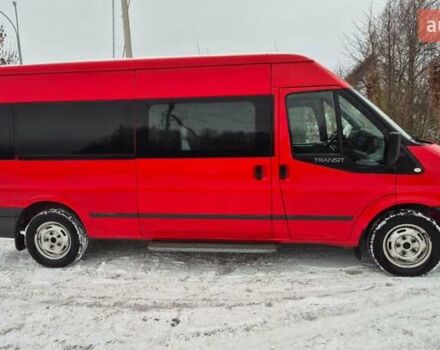 Красный Форд Транзит, объемом двигателя 2.2 л и пробегом 380 тыс. км за 9998 $, фото 1 на Automoto.ua