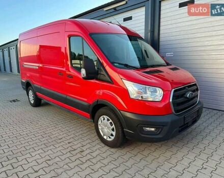 Красный Форд Транзит, объемом двигателя 2 л и пробегом 197 тыс. км за 19800 $, фото 1 на Automoto.ua