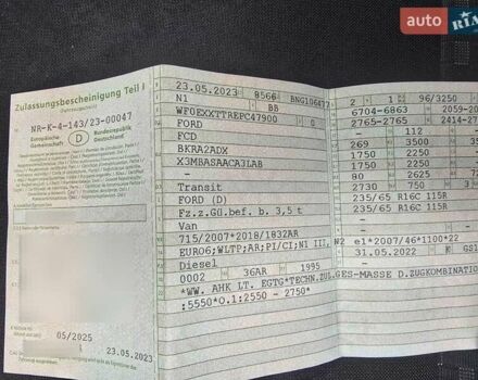 Форд Транзит, об'ємом двигуна 2 л та пробігом 98 тис. км за 29419 $, фото 15 на Automoto.ua