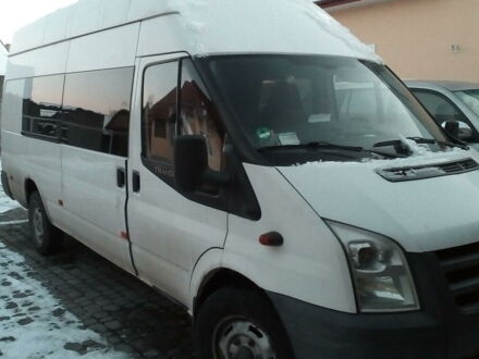 Білий Форд Транзит пас., об'ємом двигуна 2.4 л та пробігом 380 тис. км за 8400 $, фото 1 на Automoto.ua