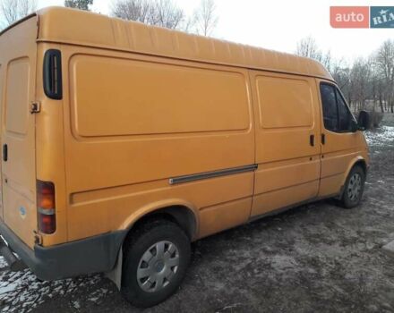 Желтый Форд Транзит, объемом двигателя 2.5 л и пробегом 370 тыс. км за 4900 $, фото 6 на Automoto.ua