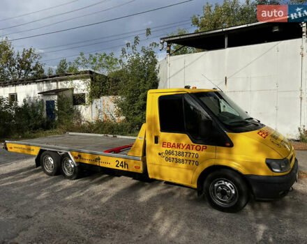 Жовтий Форд Транзит, об'ємом двигуна 2.4 л та пробігом 470 тис. км за 11500 $, фото 1 на Automoto.ua