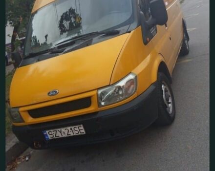 Желтый Форд Транзит, объемом двигателя 2.5 л и пробегом 100 тыс. км за 2250 $, фото 1 на Automoto.ua