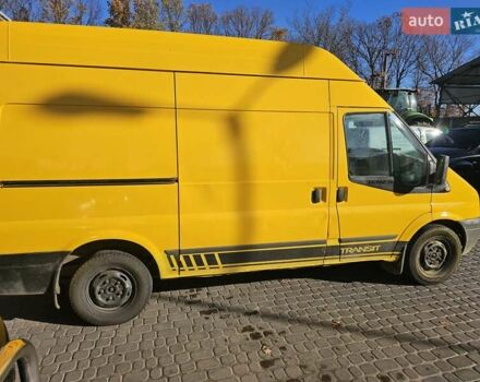 Желтый Форд Транзит, объемом двигателя 2.2 л и пробегом 400 тыс. км за 7400 $, фото 3 на Automoto.ua