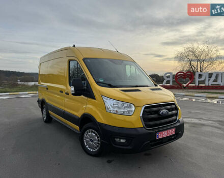 Жовтий Форд Транзит, об'ємом двигуна 2 л та пробігом 214 тис. км за 15300 $, фото 8 на Automoto.ua