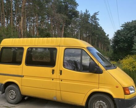 Желтый Форд Транзит, объемом двигателя 2.5 л и пробегом 293 тыс. км за 2900 $, фото 2 на Automoto.ua
