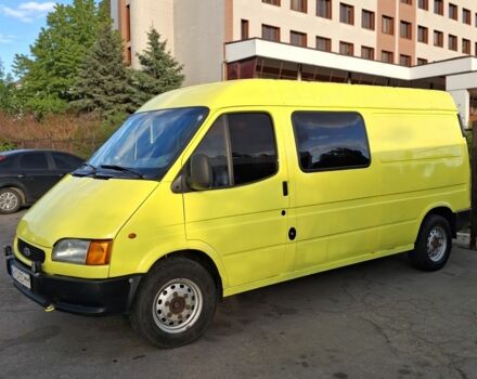 Желтый Форд Транзит, объемом двигателя 2.5 л и пробегом 1000 тыс. км за 4807 $, фото 1 на Automoto.ua