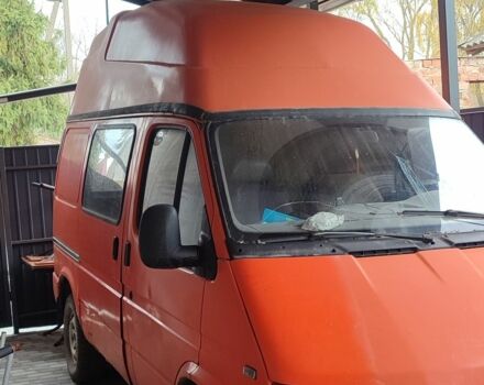 Желтый Форд Транзит, объемом двигателя 2.5 л и пробегом 10 тыс. км за 2100 $, фото 1 на Automoto.ua